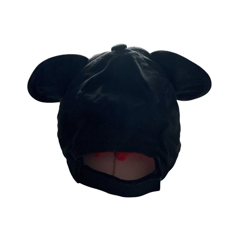 I Love NY Mickey Mouse Black Cap Embroidered Design 3D Ears Adjustable Hat - Picture 3 of 4